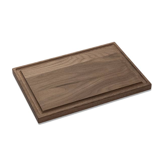 Wood Hill Boards Inc - Vente Planche à découper - Walnut - G12 - Petite planche à découper avec rainure à jus 12"x8"x3/4"1