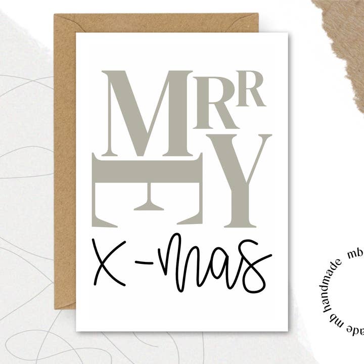 Feliz X-mas por atacado de mb handmade