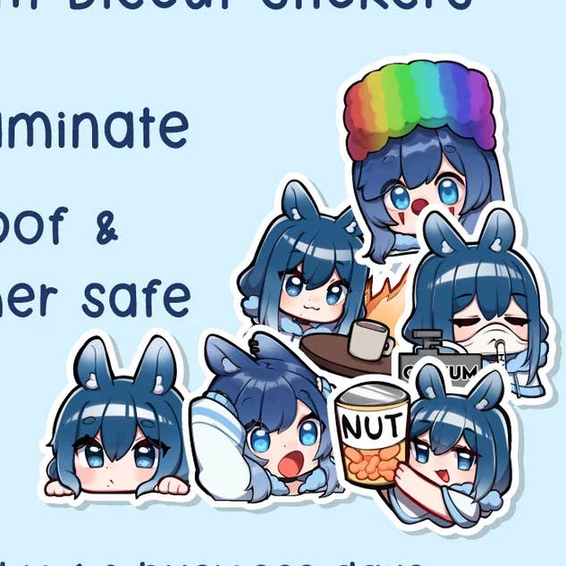 Autocollants mats personnalisés de 3 po pour la vente par Feebun