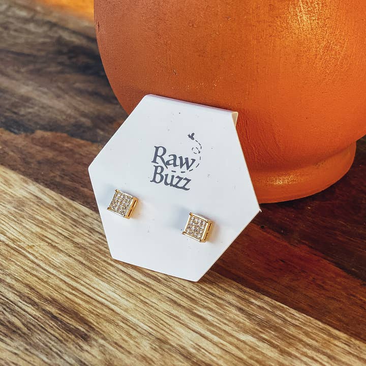 City Lights Stud Earrings for wholesale by Raw Buzz Co