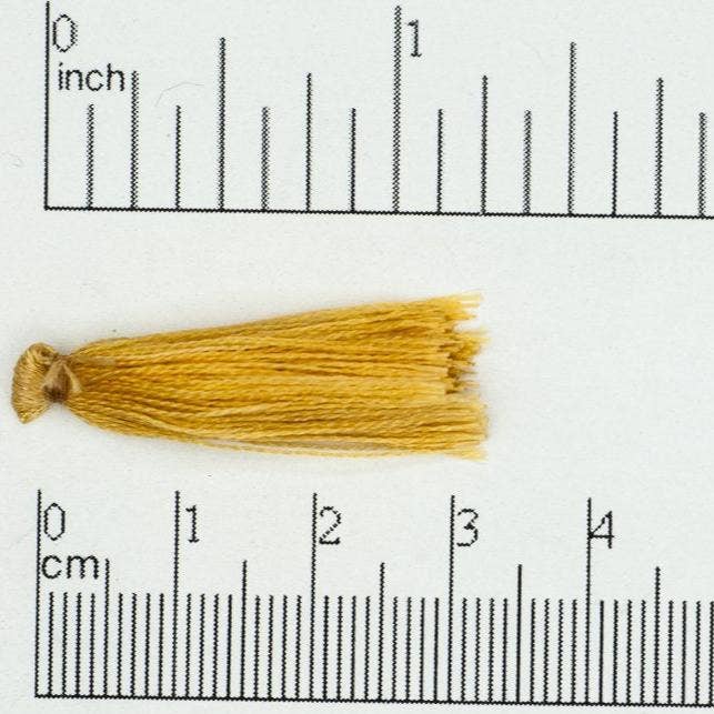 1"-1.25" Medium Silk Tassel - Secure Knotted Top - Available in 17 Colors - Sold by the Piece for wholesale by Continental Beads