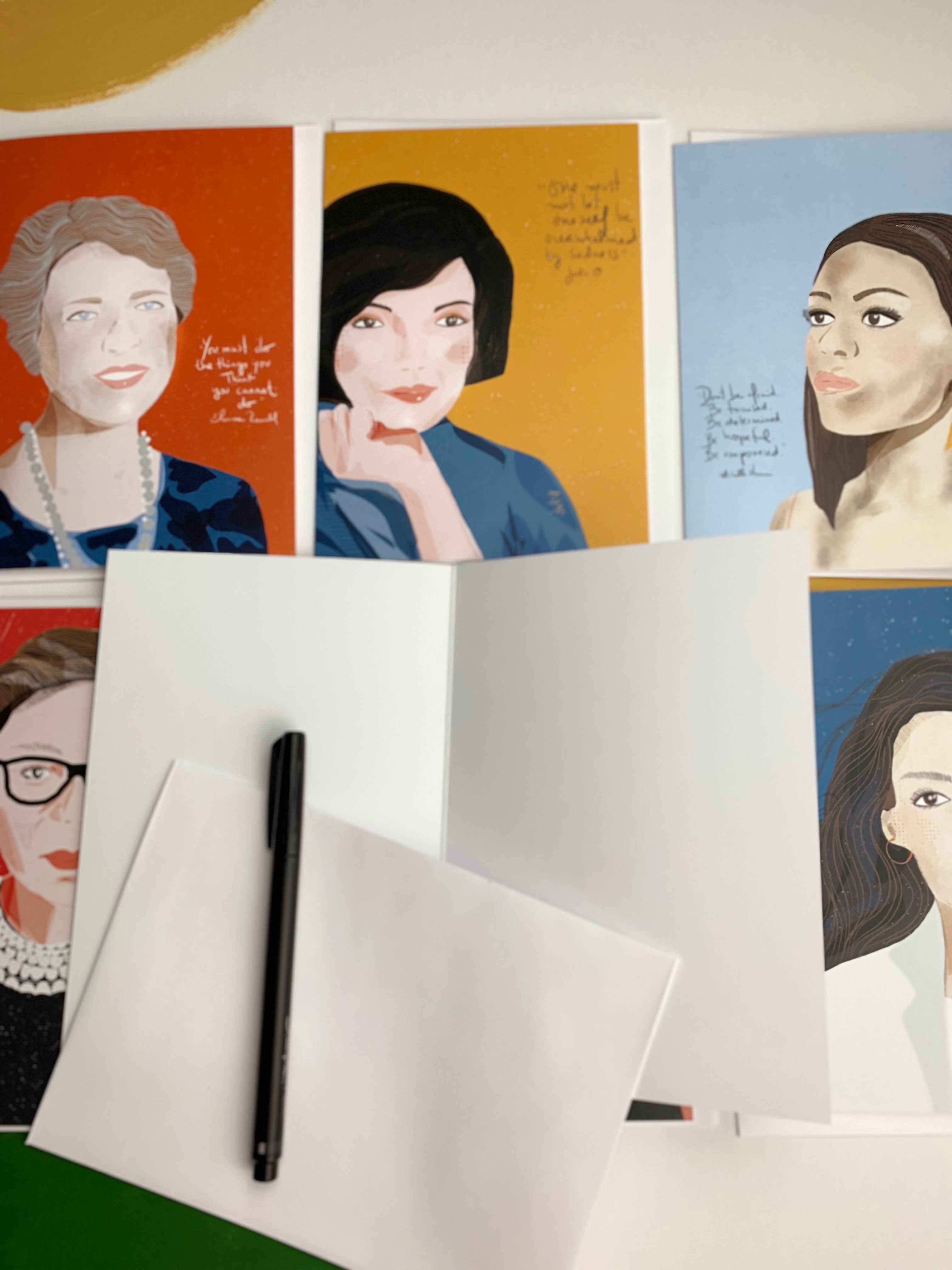 Violet Red Studio - Wholesale Everyday Greeting Card - Alexandria Ocasio Cortez  2