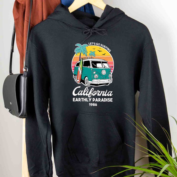 California Hoodie - Earthly Paradise for wholesale by Superr Sunday