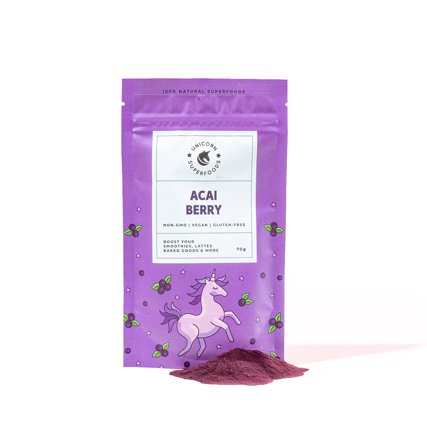 Unicorn Superfoods – wholesale Protein-/superfoodpulver – Acai Berry pulver10