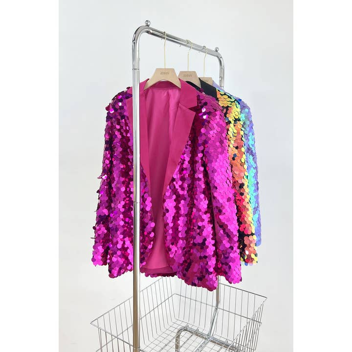 XHHH Inc - Wholesale Blazer - Women's - Sequin Blazer6