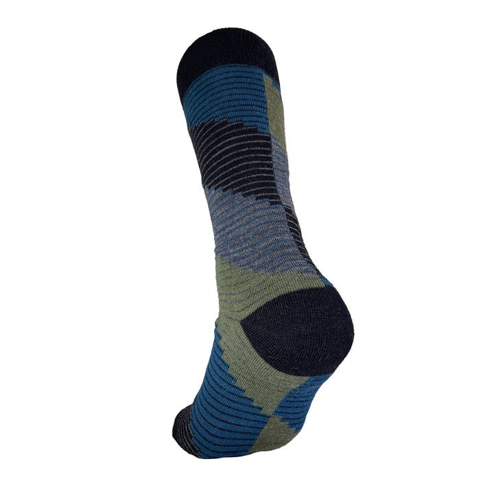 Shupaca Alpaca - Wholesale Socks - Unisex - NEW! Alpaca Socks - Tetris - Everglade