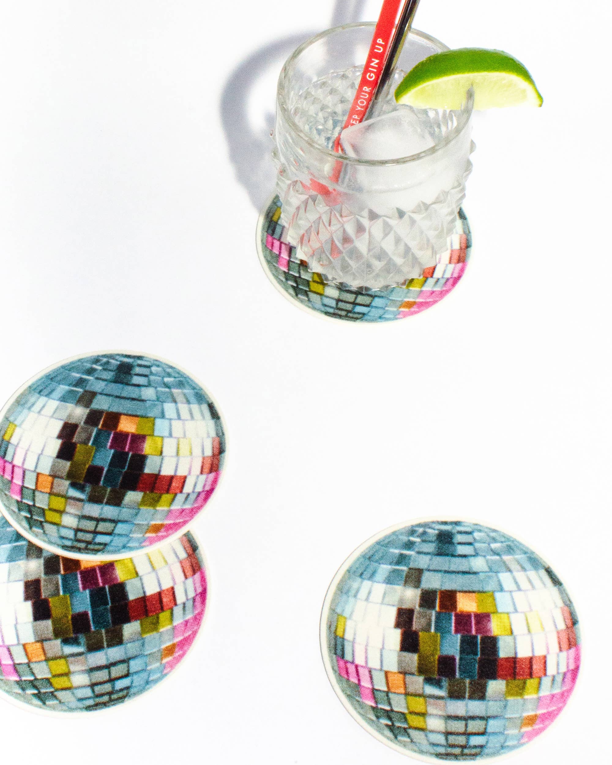 Julia Walck - Wholesale Coasters - Disco Ball Bar Coasters7