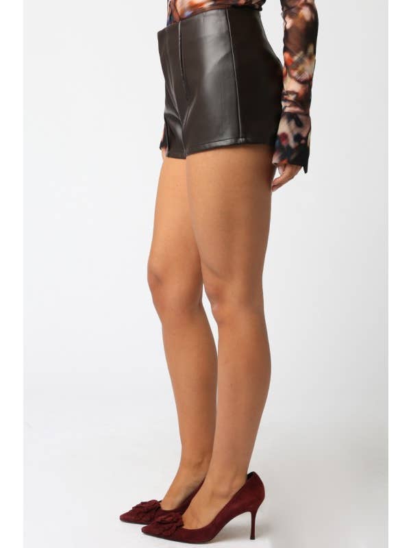 Olivaceous - Wholesale Shorts - Women's - Vivian Pu Shorts1