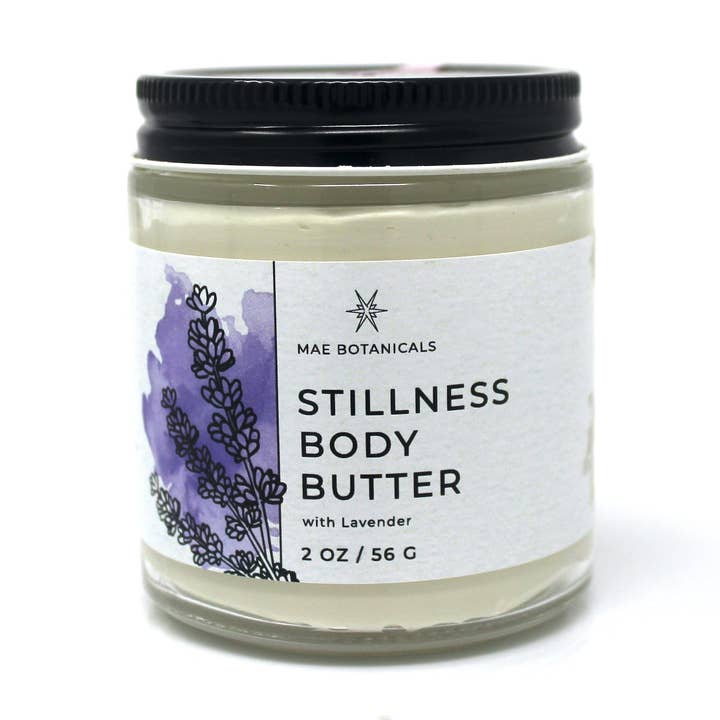 Stillness Body Butter for wholesale by Mae Botanicals