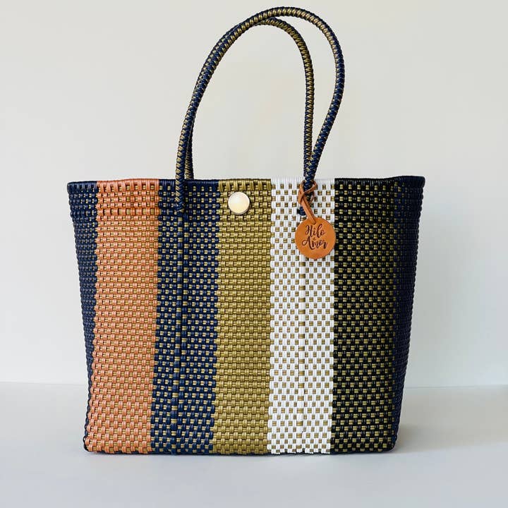 Hilo de Amor LLC - Vente Tote bag – femme - Lot de 8 sacs fourre-tout tissés à la main d'Oaxaca12