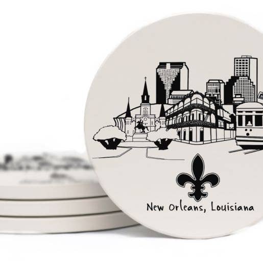 The Dish – Großhandel Untersetzer – New-Orleans-Untersetzer