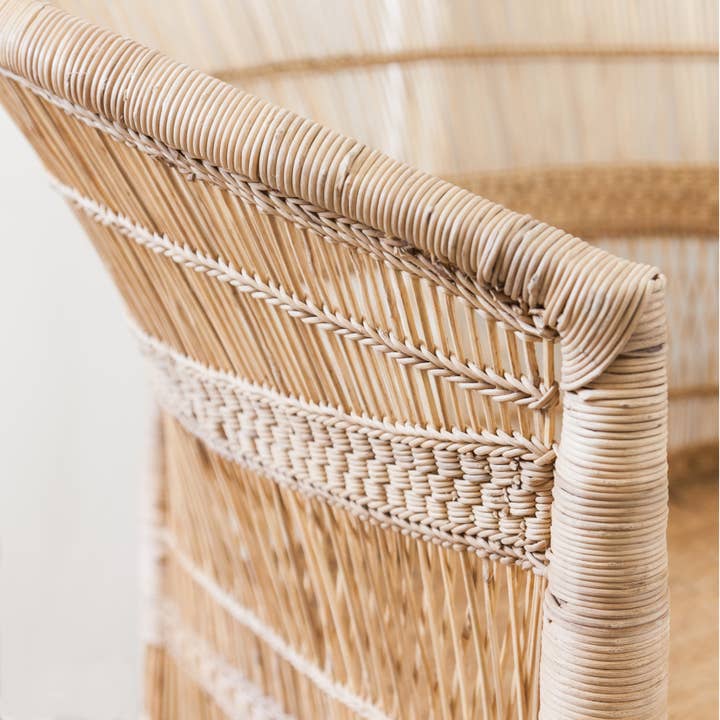 Mbare Home + Gift – wholesale Stol – Malawi rottingfåtölj i naturligt utförande6