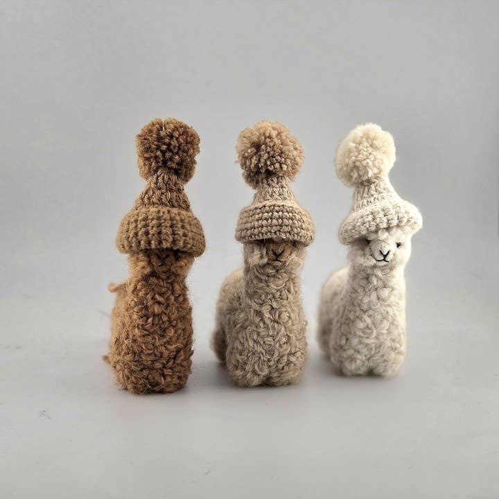 Choice Alpaca Products - Wholesale Ornament - Pom-Pom Hat for Alpacadorable Ornament1