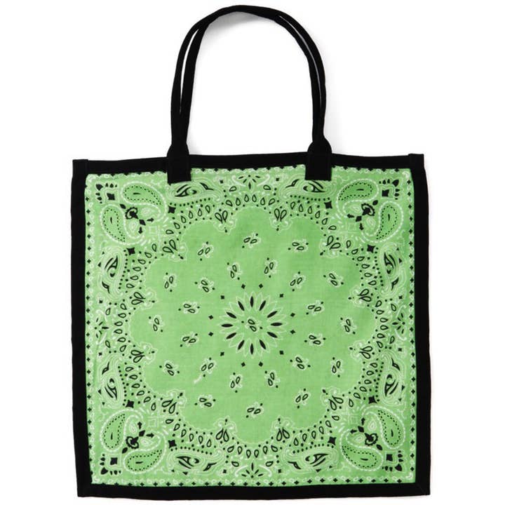 Raj Trading & Imports (USA) Inc. - Wholesale Tote bag – Women's - Bandana Cotton Tote Shoppers Assorted8