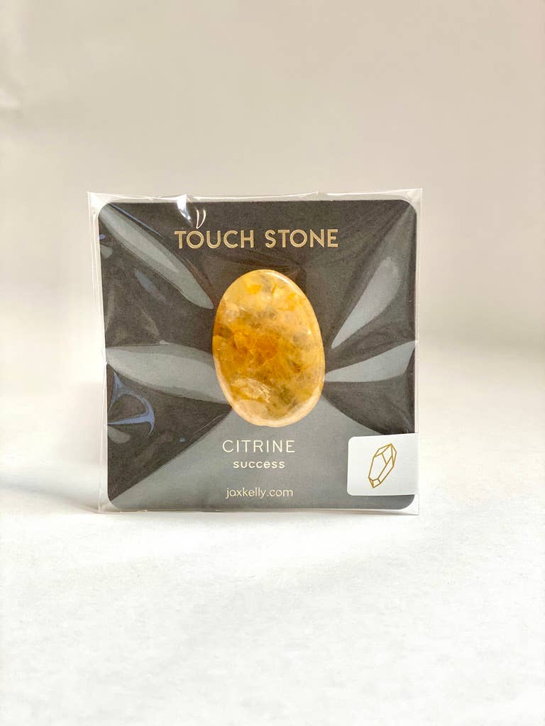JaxKelly - Wholesale Spiritual Stone/Crystal - Touch Stone - Citrine1