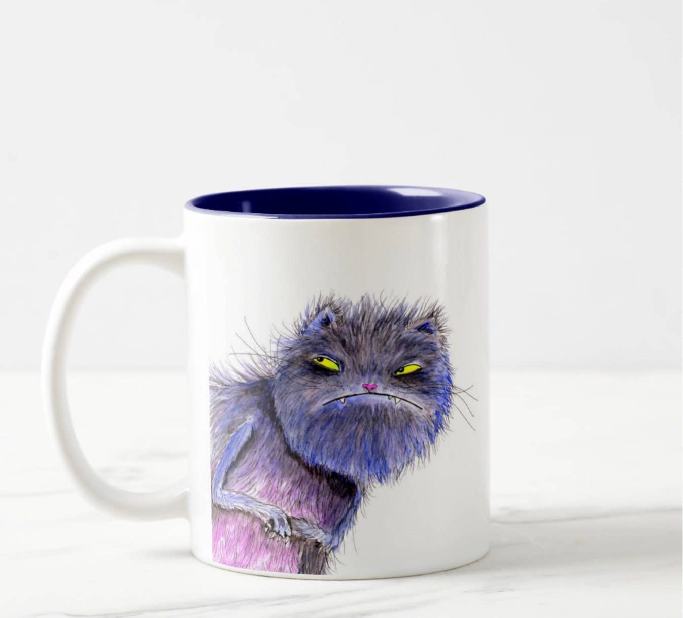 Lemon Zesty - Vendita all'ingrosso Tazza - Tazza con gatto «I Will Cut You»2