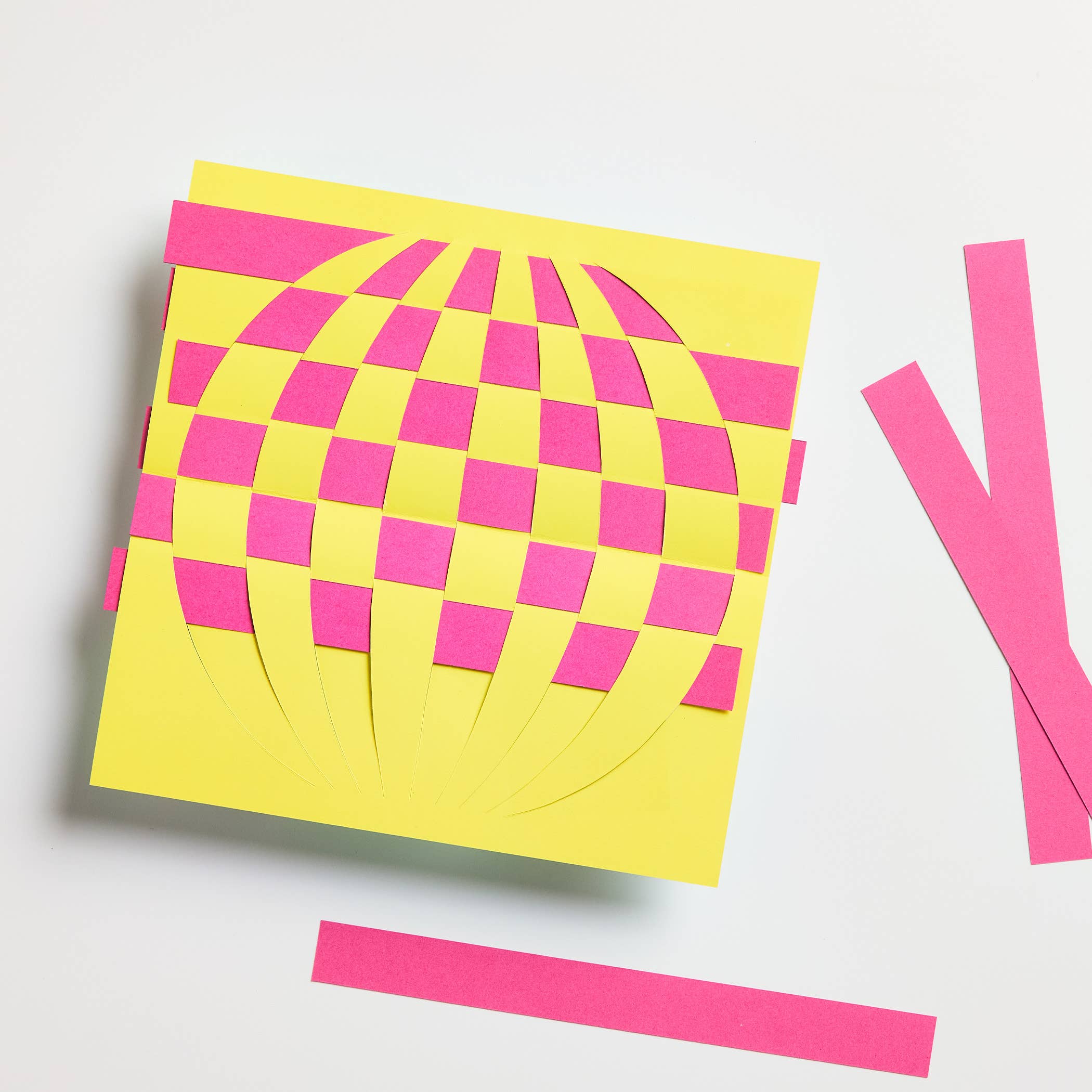 MAJO IDEAS – wholesale DIY craft kit – Child – VOL ①② — OP ART Sticker Based Art Pack15