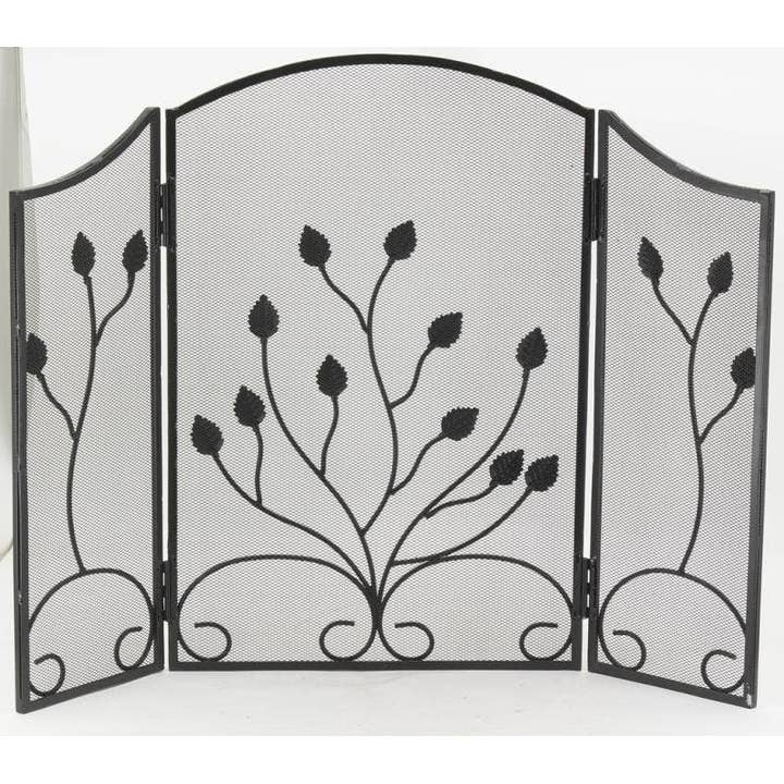 Aubry Gaspard - Wholesale Fireplace Screen - Wrought iron fireplace screen3