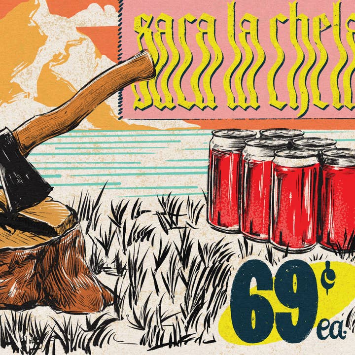 Saca La Chela (20x15.5in) for wholesale by LayLow Creative