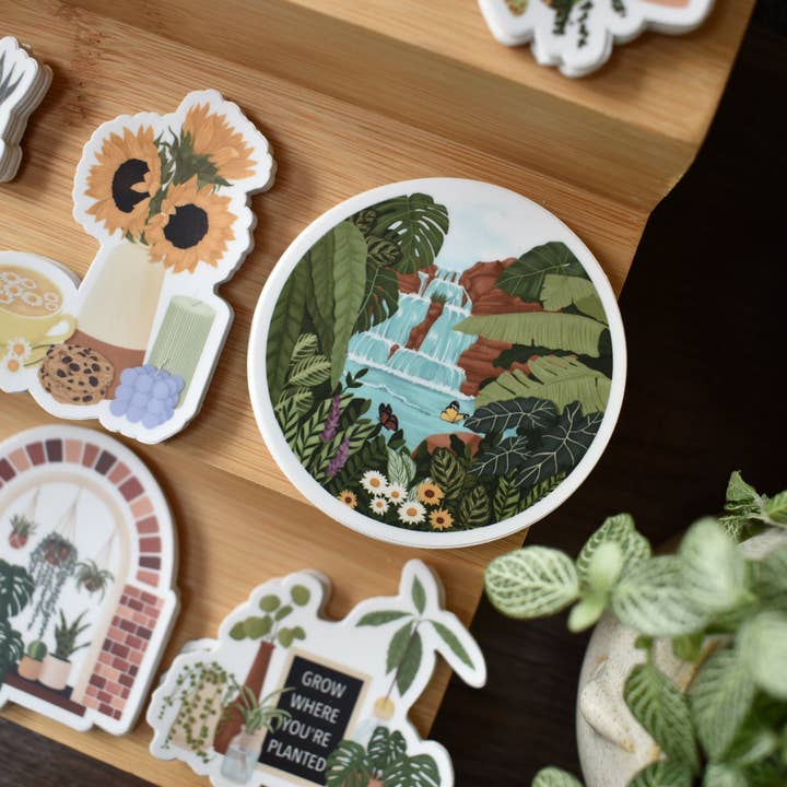 The Summer Sticker for wholesale by LINH T VO ART & ILLUSTRATION