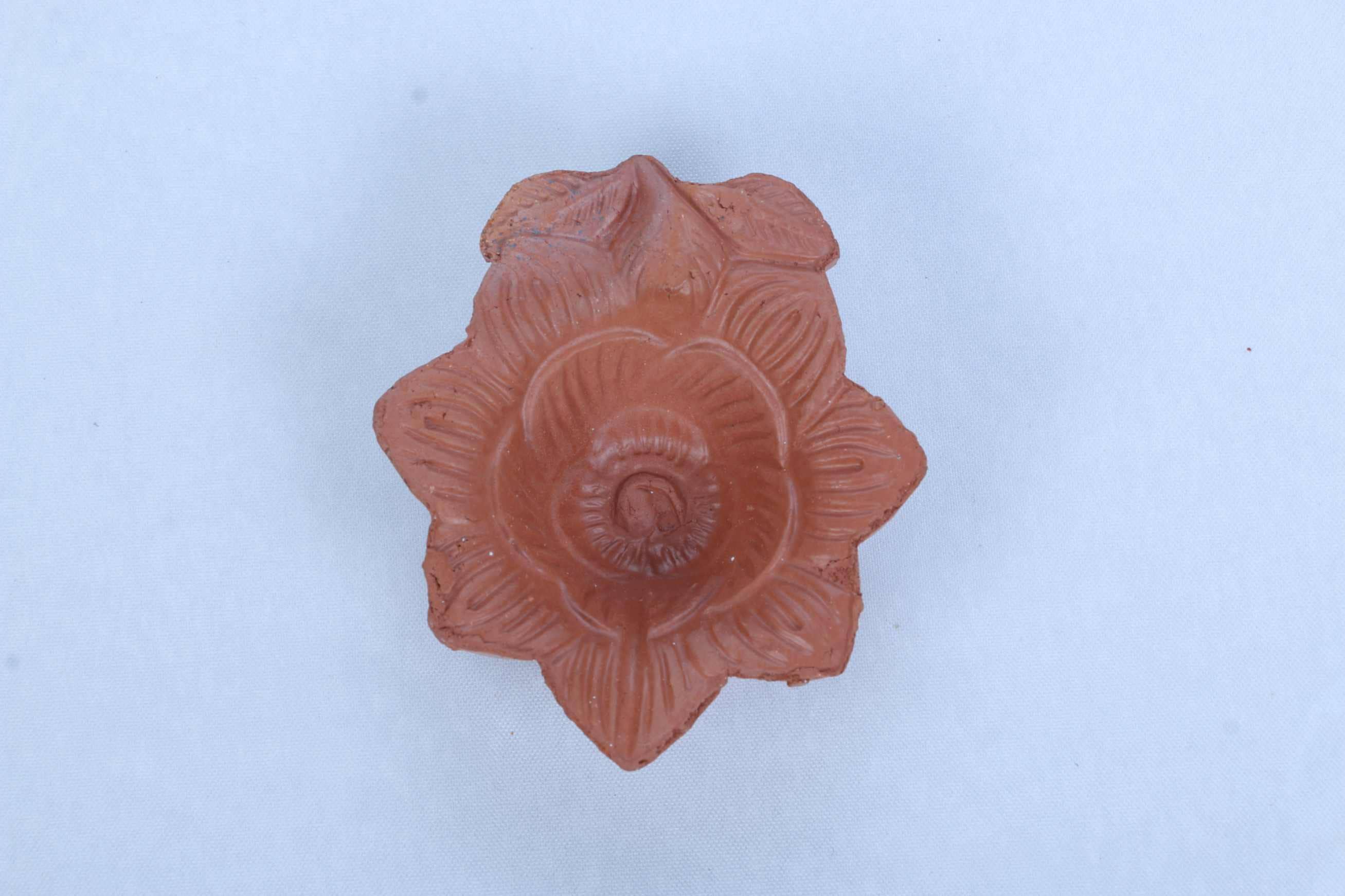 Ancientveda - Wholesale Candle Holder - Floral MITTI DIYA 3.5"0