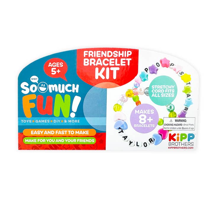 Novelty Brands - Wholesale DIY Jewelry - Kids - Friendship Bracelet DIY Makers Kit- 12/Display4