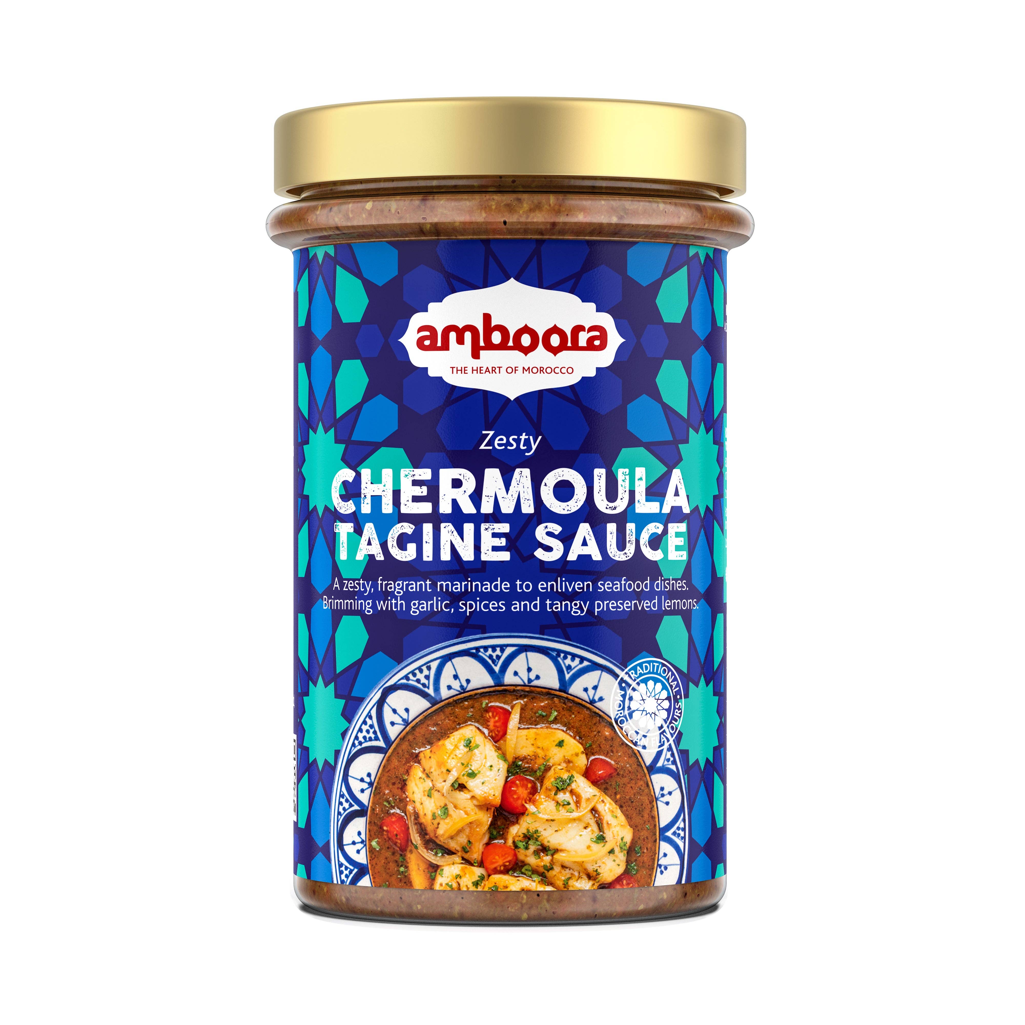 Amboora - Vente Sauces - Sauce Chermoula Tagine épicée