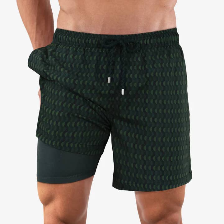 Men’s Premium Compression-Lined Hybrid Shorts – Ipanema for wholesale by CAPELLE MIAMI