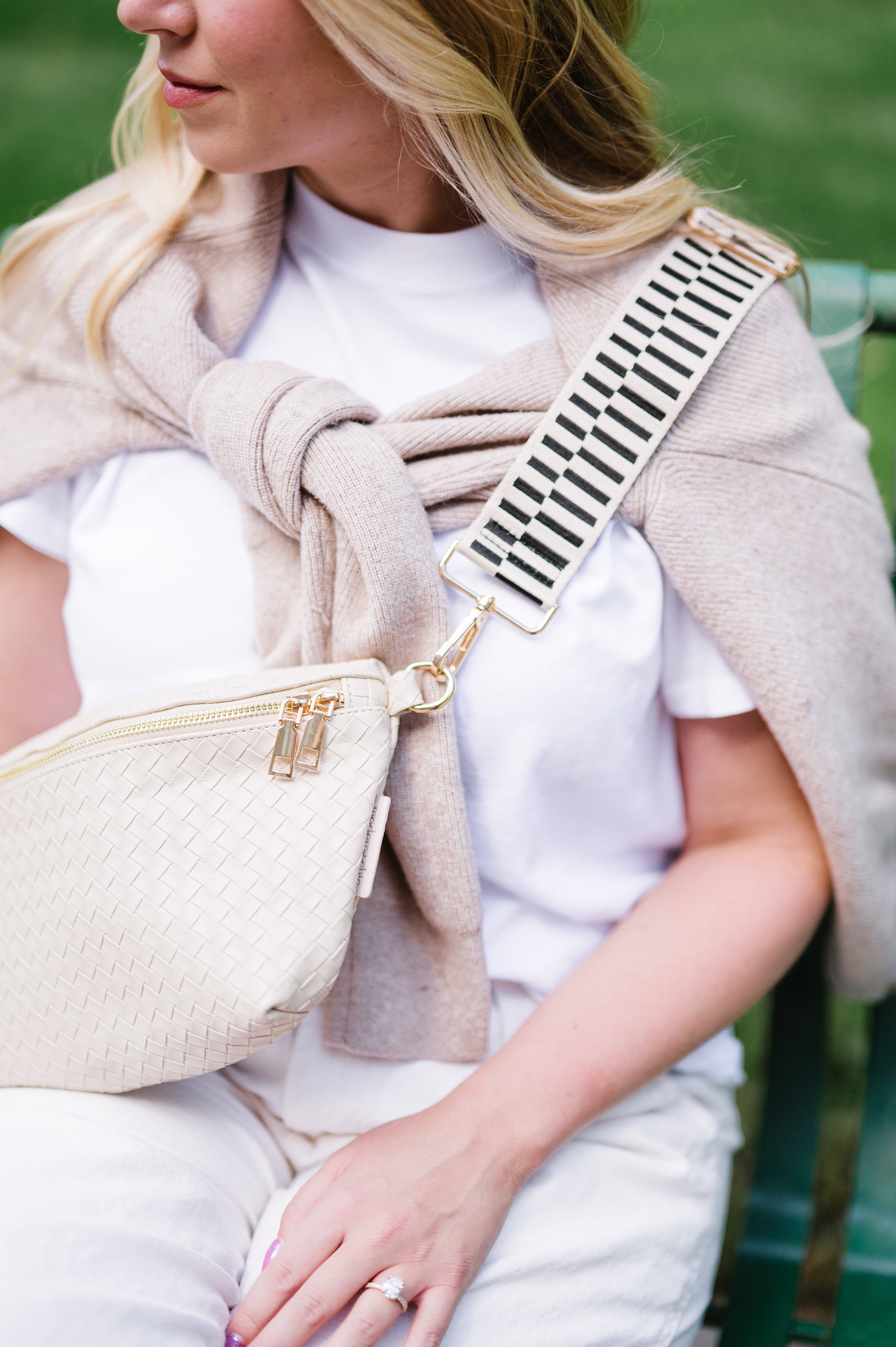 modern and chic - Wholesale Belt Bag - Women's - Rory Crisscross Oversized Belt Bag11