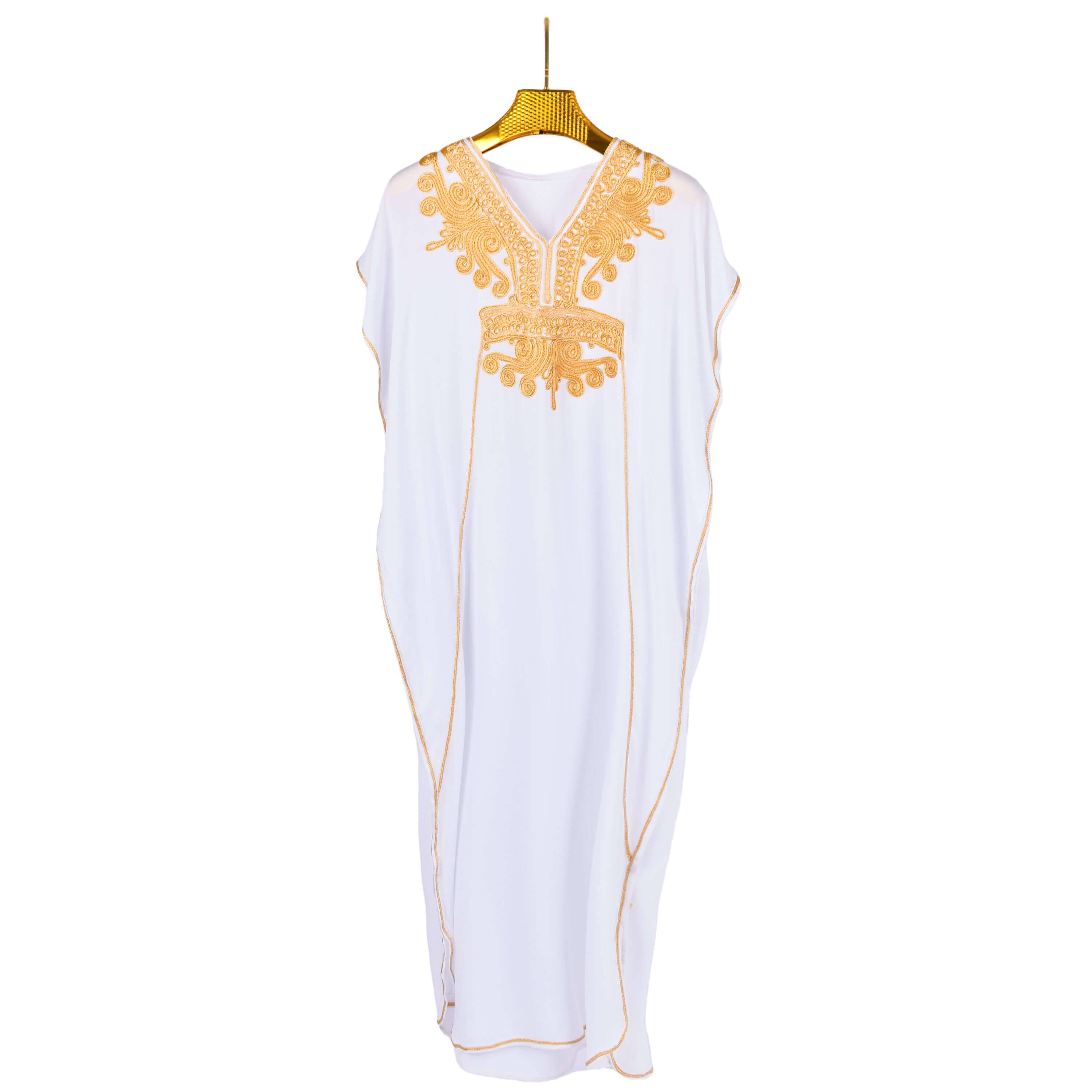 King Of Handmade - Venta al por mayor Caftán - Mujer - Vestido Kaftán Marroquí Bohemio, Túnica para Playa0