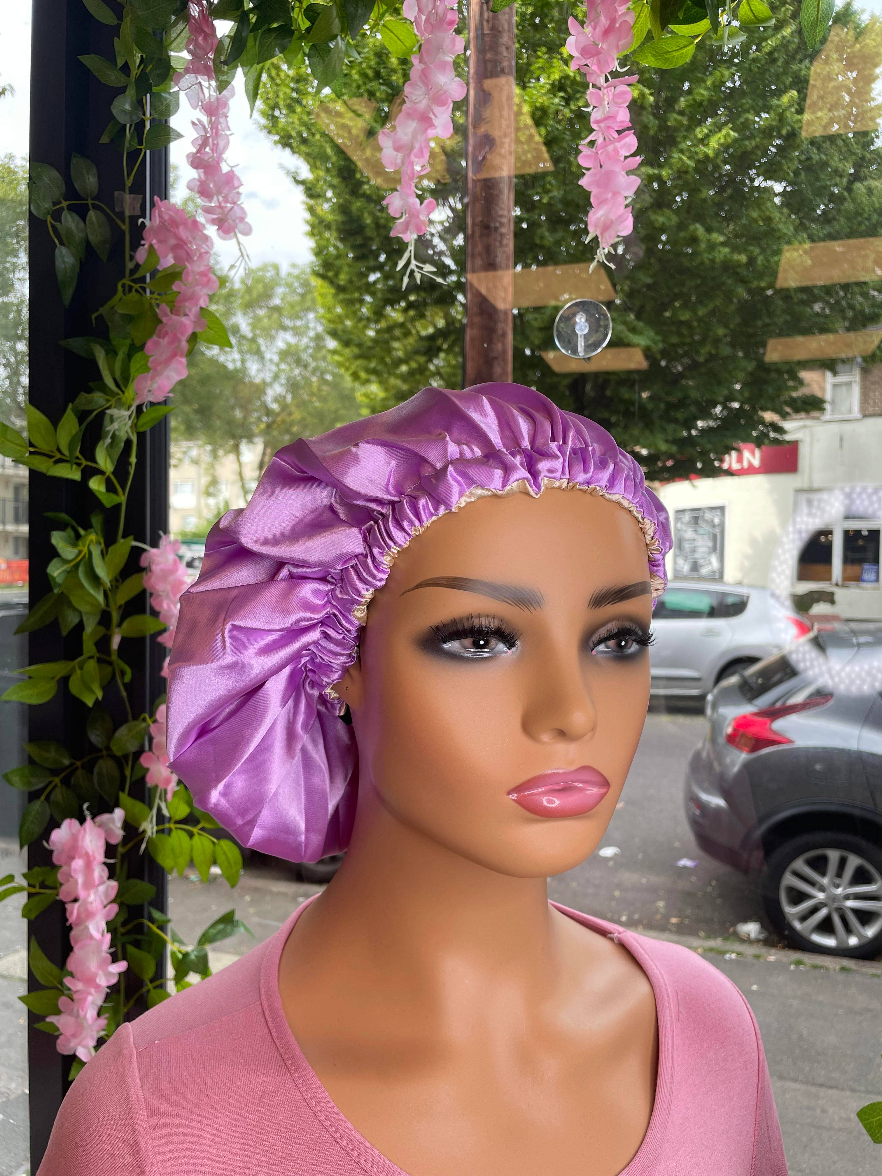 Lux Beauty Essentials Ltd – wholesale Sleep cap / bonnet – women's – Lux Adjustable Strap Hair Bonnet8