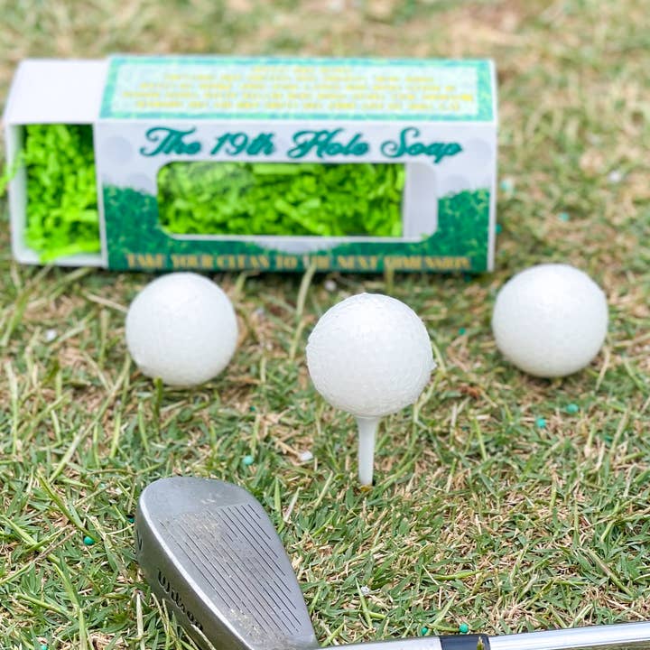 Old Town Soap Co. - Wholesale Bar Soap - Golf Ball Soap! The perfect soap for golfing fanatics!