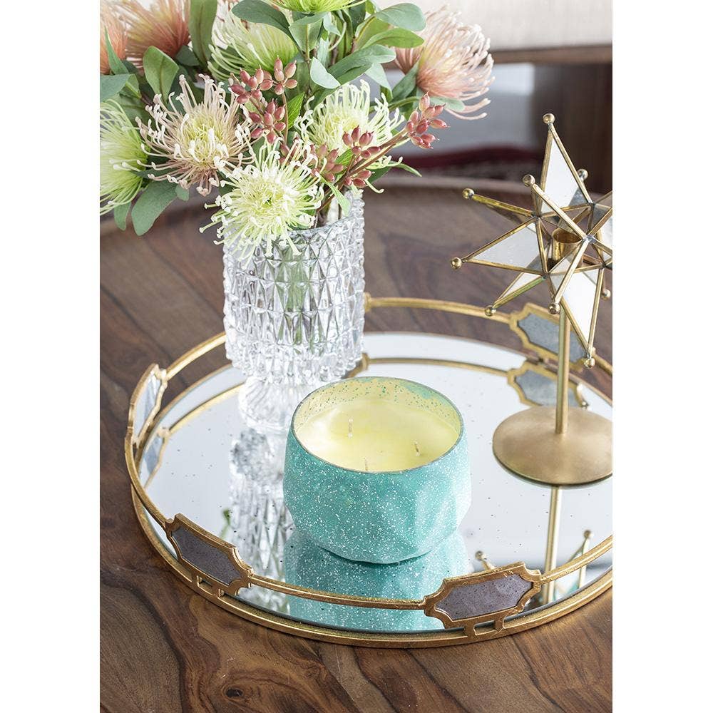 A&B Home Group Inc. – Engroshandel Vase – D4x7,5" Diamond Radiance Glasvase4