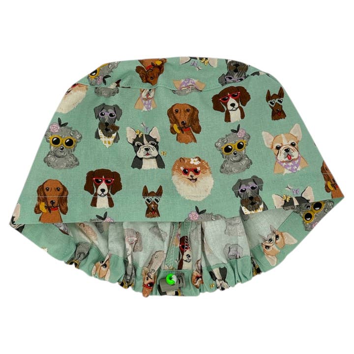 SewingLabPlus - Wholesale Healthcare Uniform - Women's - Scrub Cap Euro Style Dog Scrub Hat for Nurse Doctor Surgery5