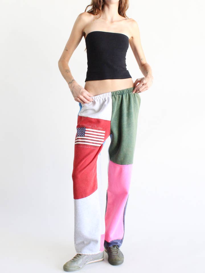 American Recycled Clothing - Wholesale Pants - Women's - Sweatshirt Pants Bundle