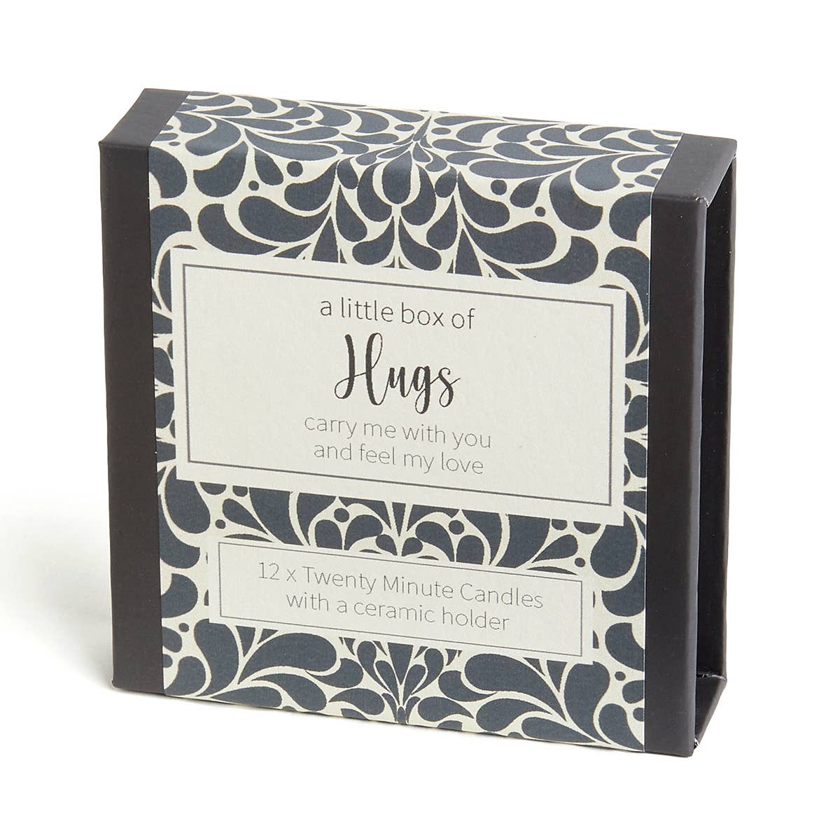 Cotton & Grey - Wholesale Tapered candle/candlestick - A little box of Hugs (Vintage)