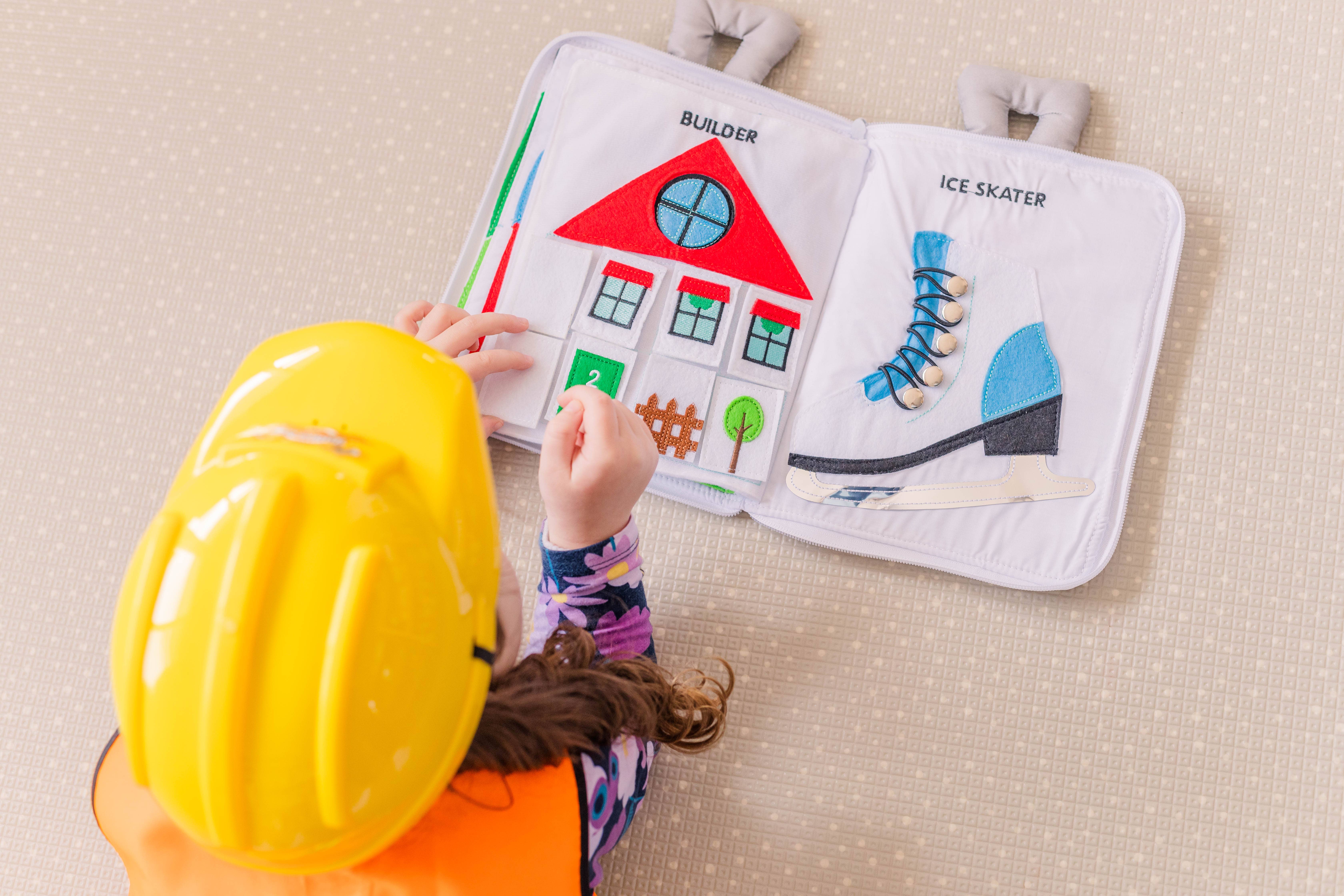 Curious Columbus - Wholesale Coloring & Activity Book - Kids & Baby - Fabric Activity Book - When I Grow Up10