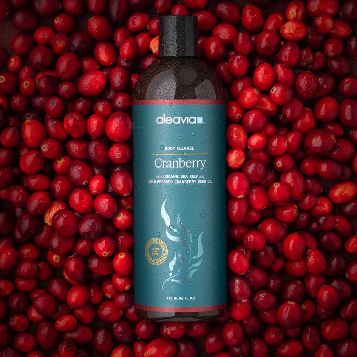 Aleavia - Wholesale Body Wash/Shower Gel - Cranberry Prebiotic Body Cleanse1