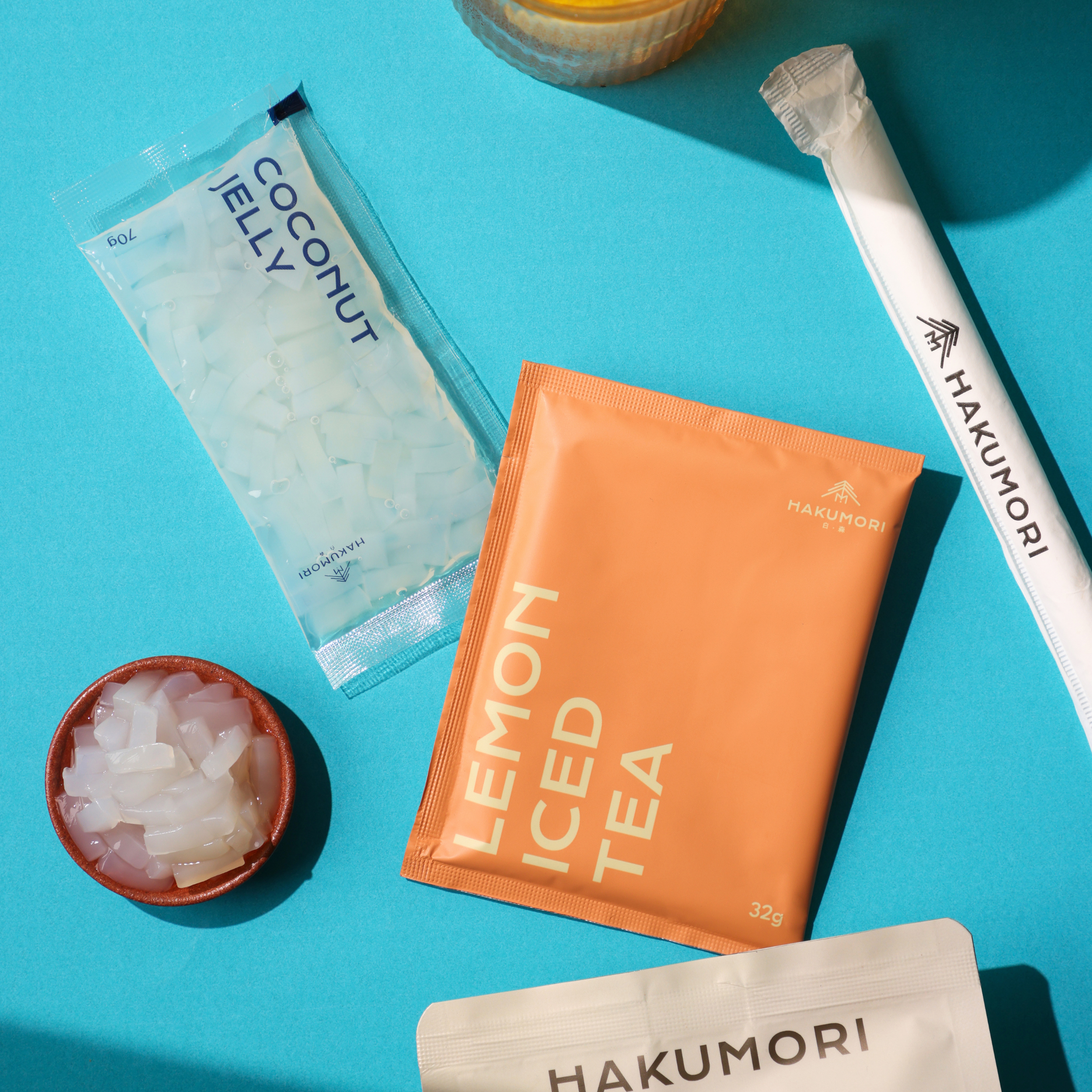 HAKUMORI - Wholesale DIY Drink Kit - Lemon Iced Tea Instant Boba Kit2