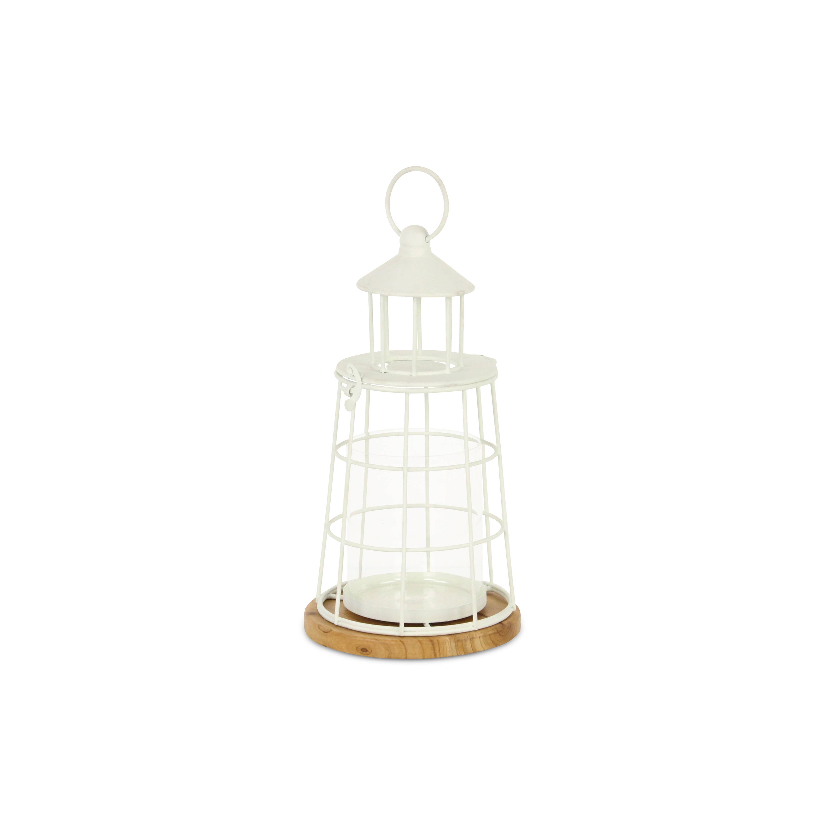 Cheungs Home Decor - Wholesale Lantern - Caler White Lighthouse Styled Metal Lantern10