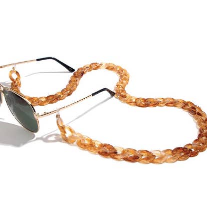 Reddish White Eyeglass Chain - Oversized for wholesale on Faire5