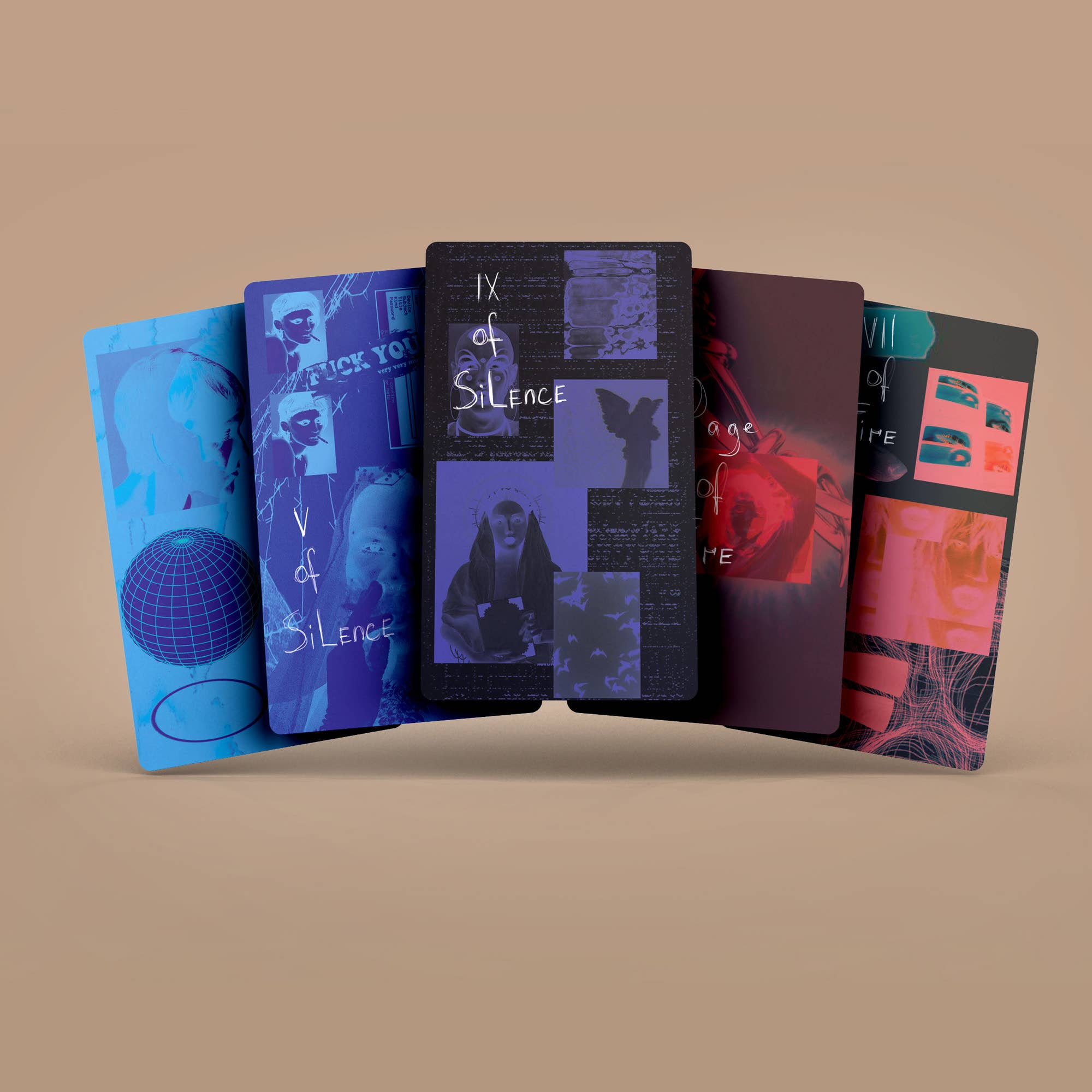 Darksynevyr - Wholesale Tarot Cards - US Stock Fuzzbox Tarot 80 Extra Cards Deck Standard10