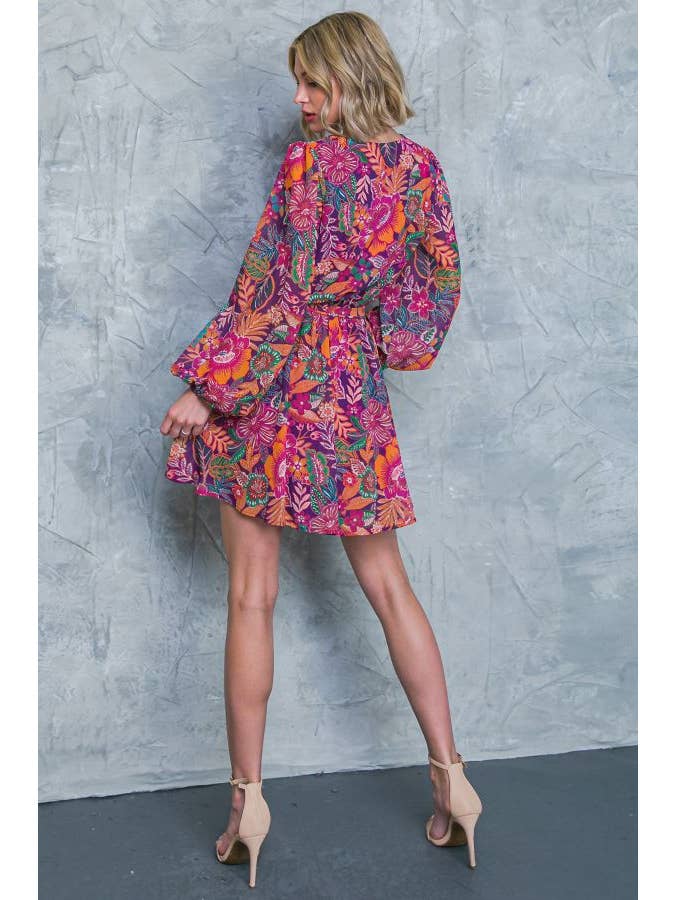 PLUM A printed woven mini dress - ID20404 for wholesale on Faire