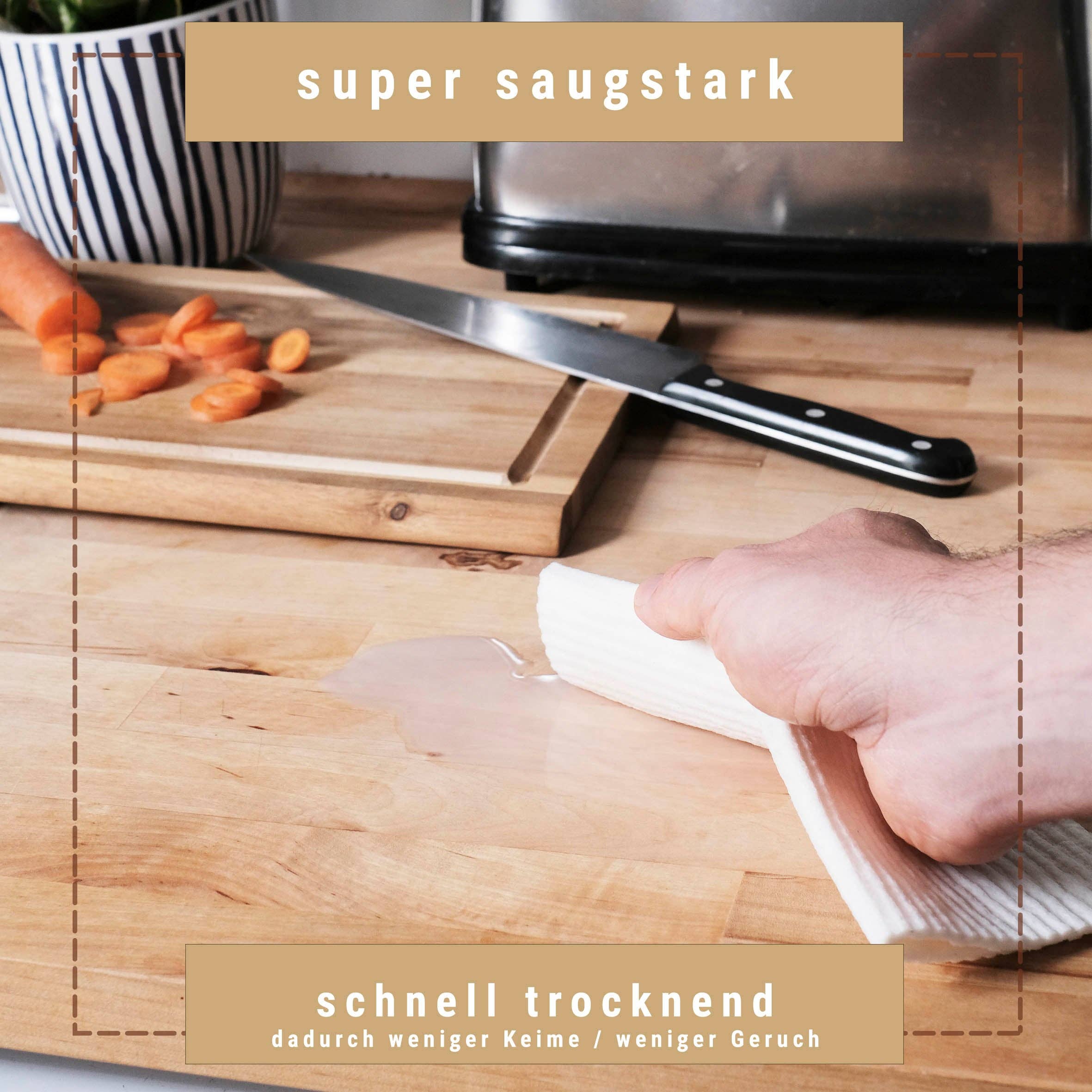 LIGARTI - Wholesale Cleaning Sponge - Sponge cloth set of 3 - jungle4