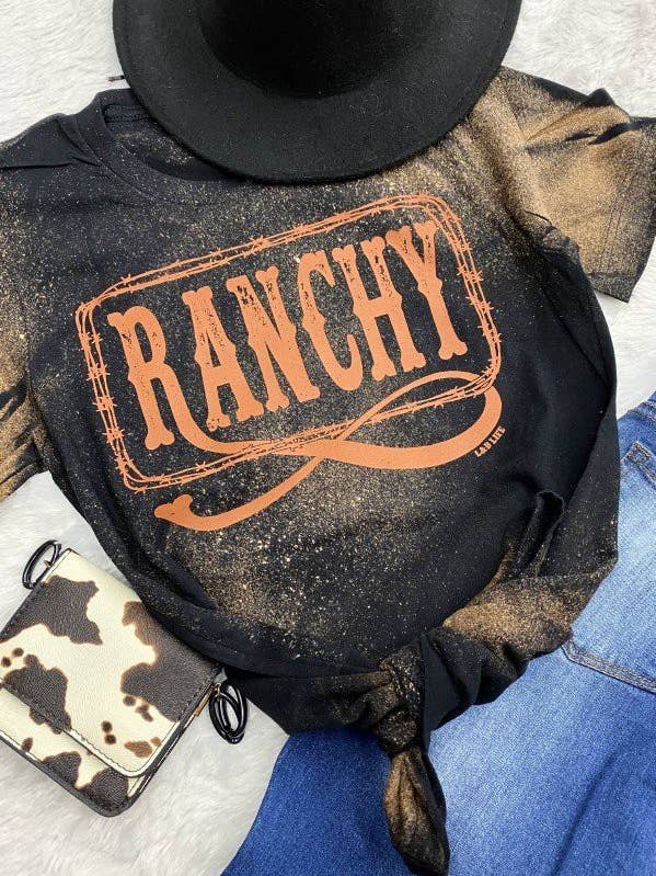 BC Bl Ranchy Cute, Trendy, Western, Country Graphic Tshirt for wholesale by L&B Life