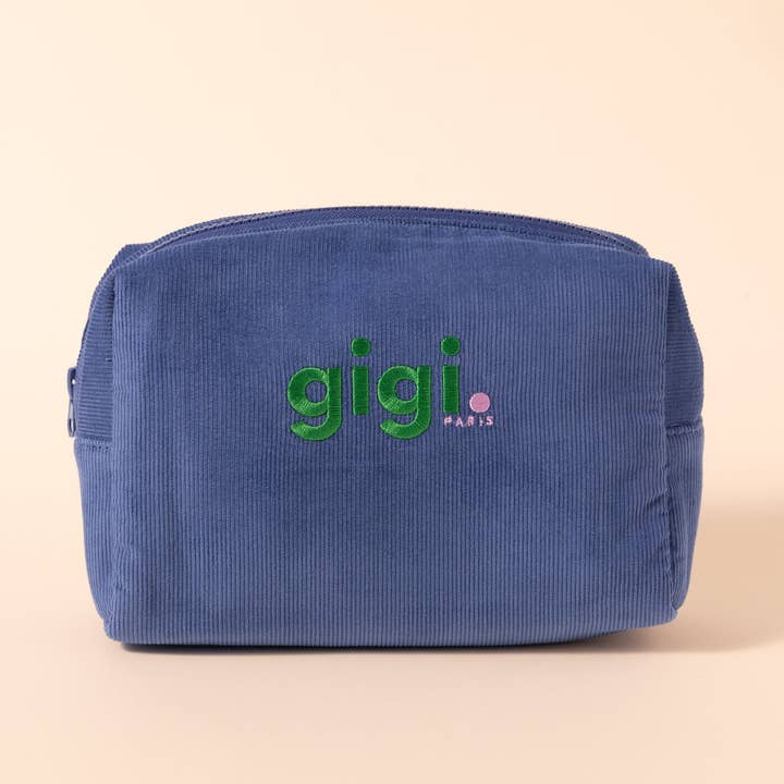 Marinblå sammetspåse för wholesale av MY NAME IS GIGI PARIS