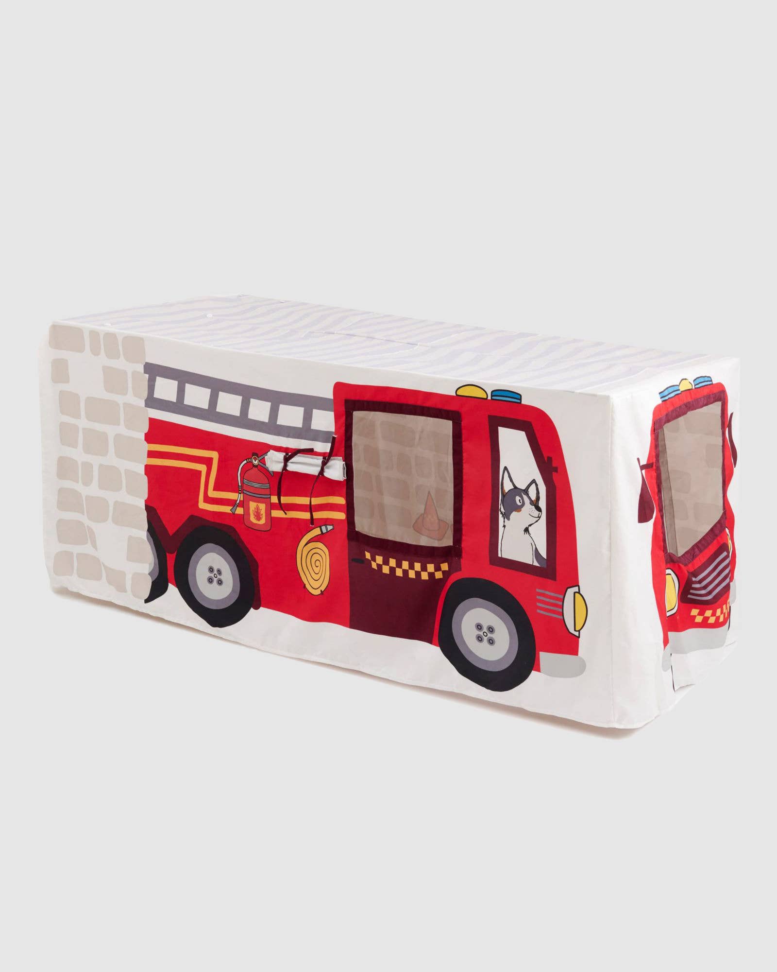 Petite Maison Play - Wholesale Tent - Kids - Fire Truck and Station Table Tent Cubby2