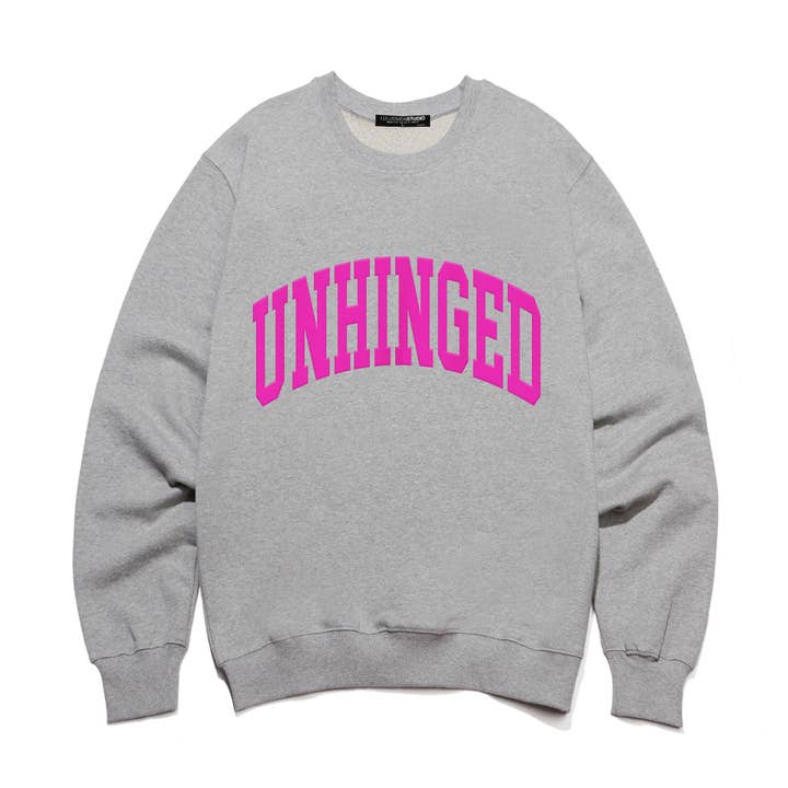 House of Lulu - Wholesale Graphic Sweatshirt - Women's - Unhinged Sweatshirt1