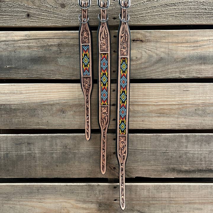 Rodeo Drive – wholesale Halsband - Hund – Hundhalsband med gult pärlor #DC436