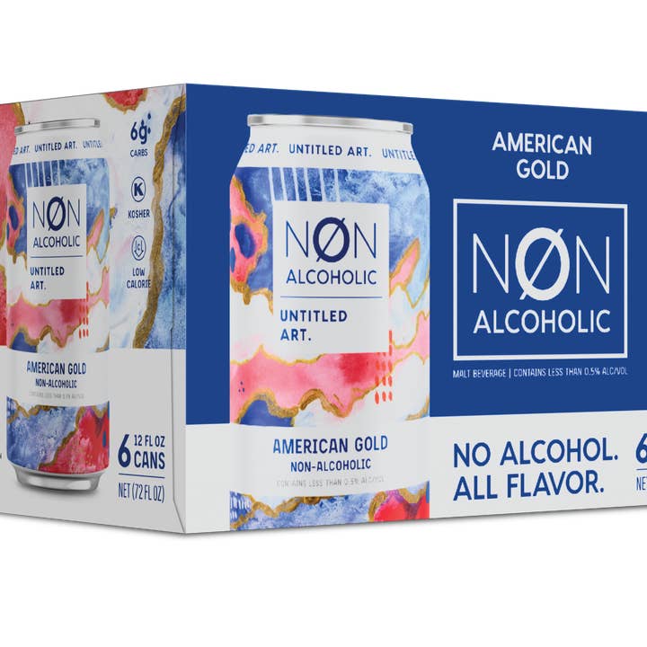 Untitled Art - Wholesale Non-Alcoholic Beer - FLVR! NA American Gold1
